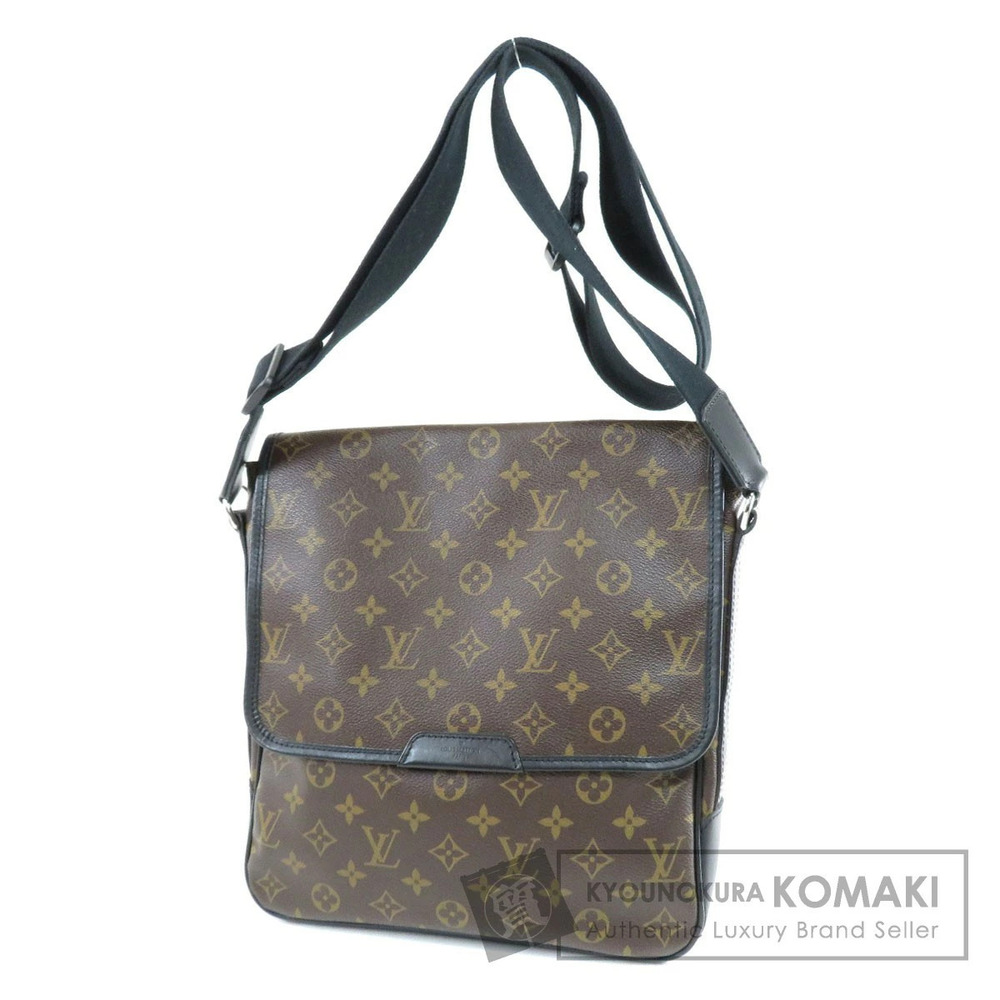 Louis Vuitton Macassar Brown Bass Shoulder Bag Monogram Canvas
